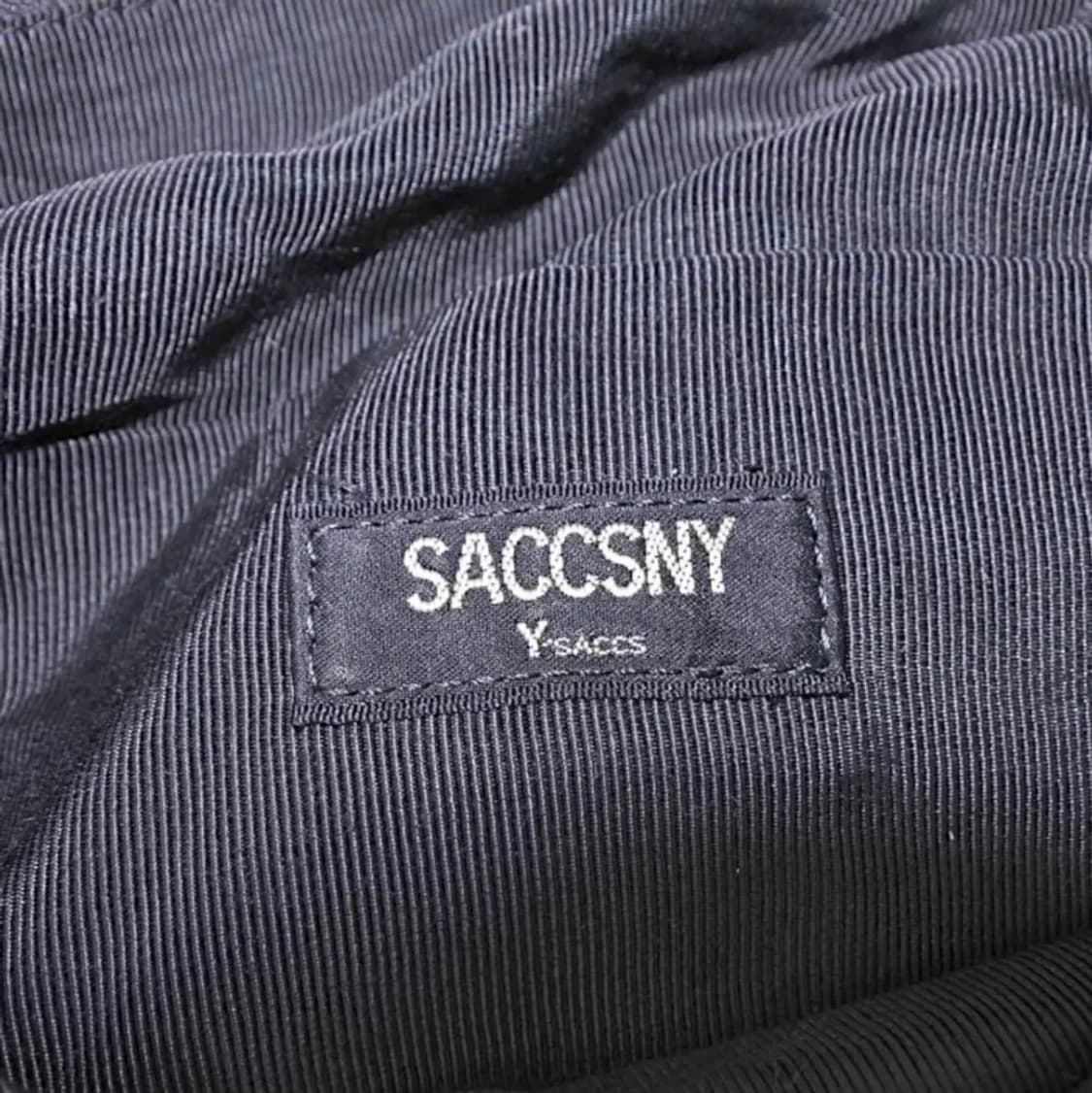 요지 야마모토 Ysaccs 나일론 가죽 토트백 상품이미지8