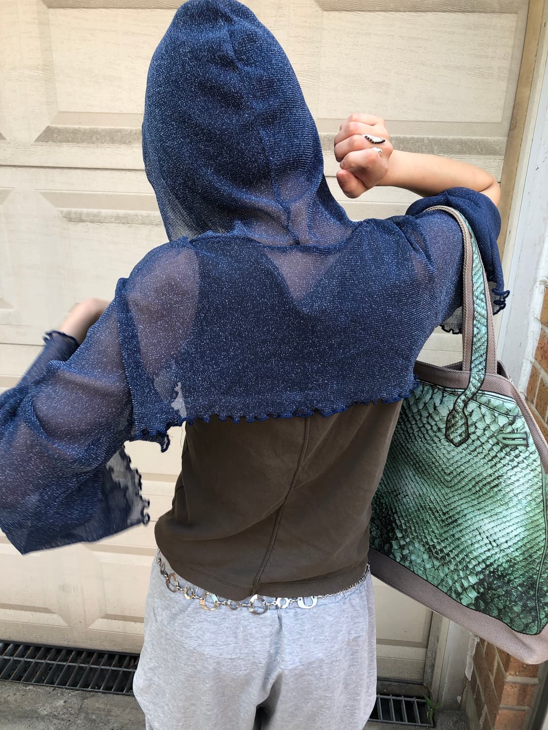 stitch sleeveless top 상품이미지1