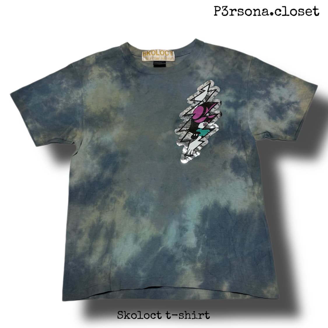 Skoloct tie dye t-shirt 상품이미지1