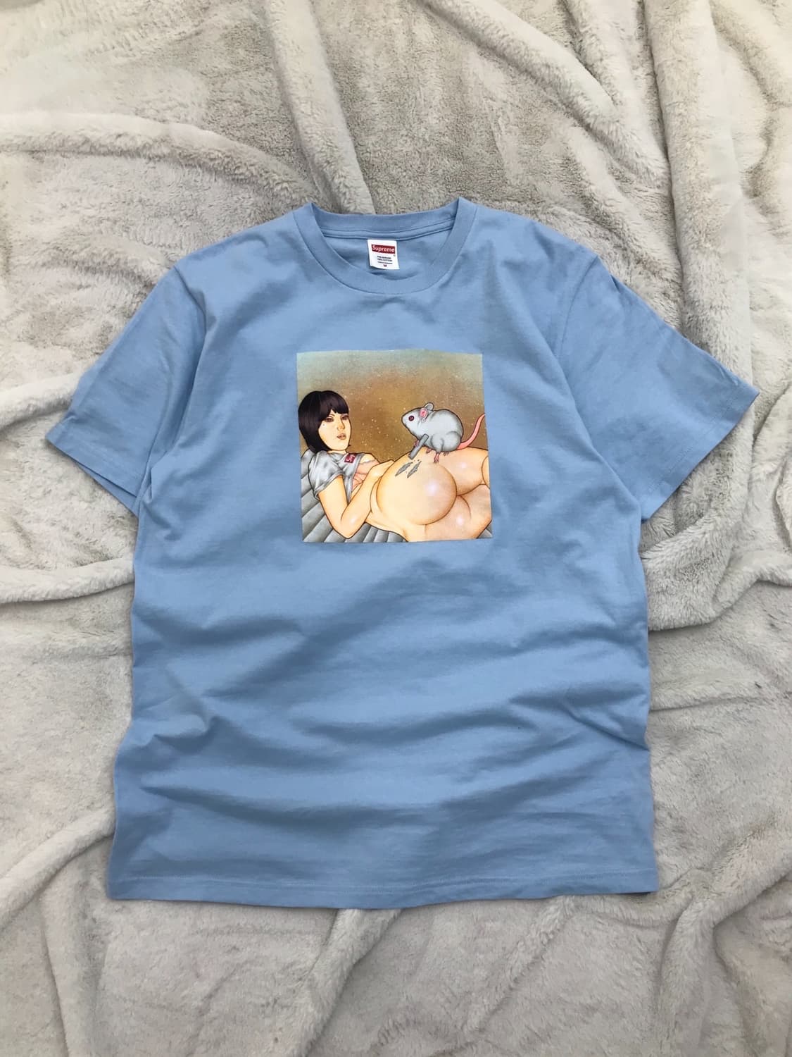 < Supreme Mouse T-Shirt Powder Blue - 25 상품이미지8