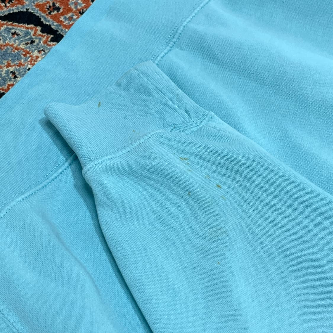 나이키 스몰로고 스카이블루 기모 맨투맨 남성XL  상품이미지7