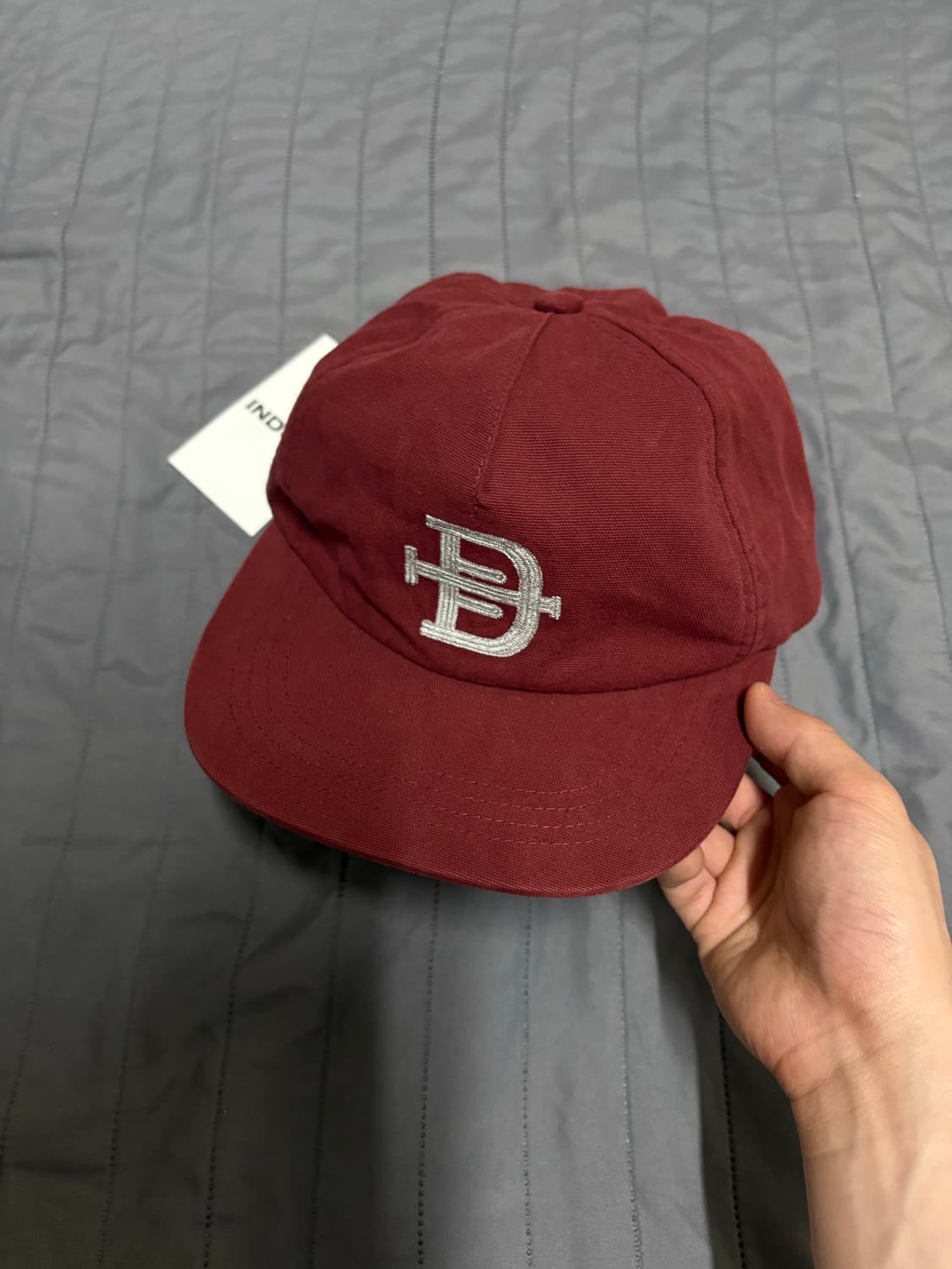 인더스트 VTG 워시드 볼캡 (레드와인) 상품이미지1