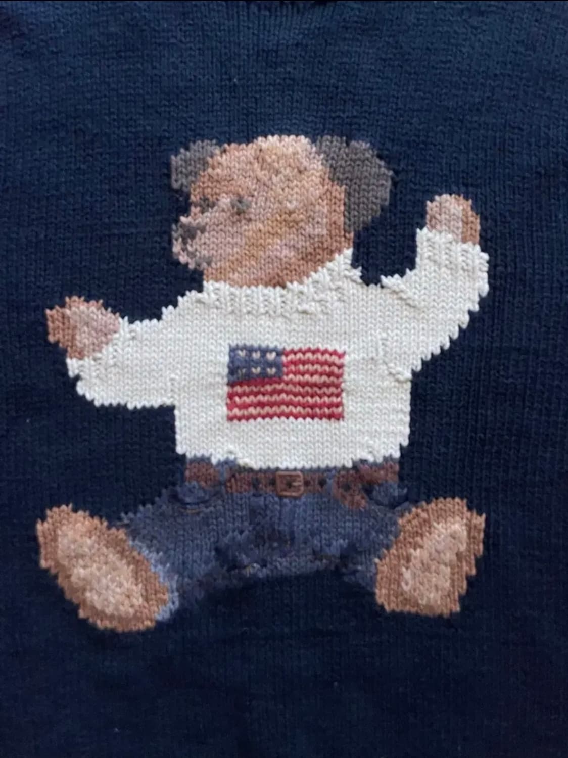 폴로 핸드니트 싯다운 베어 상품이미지4