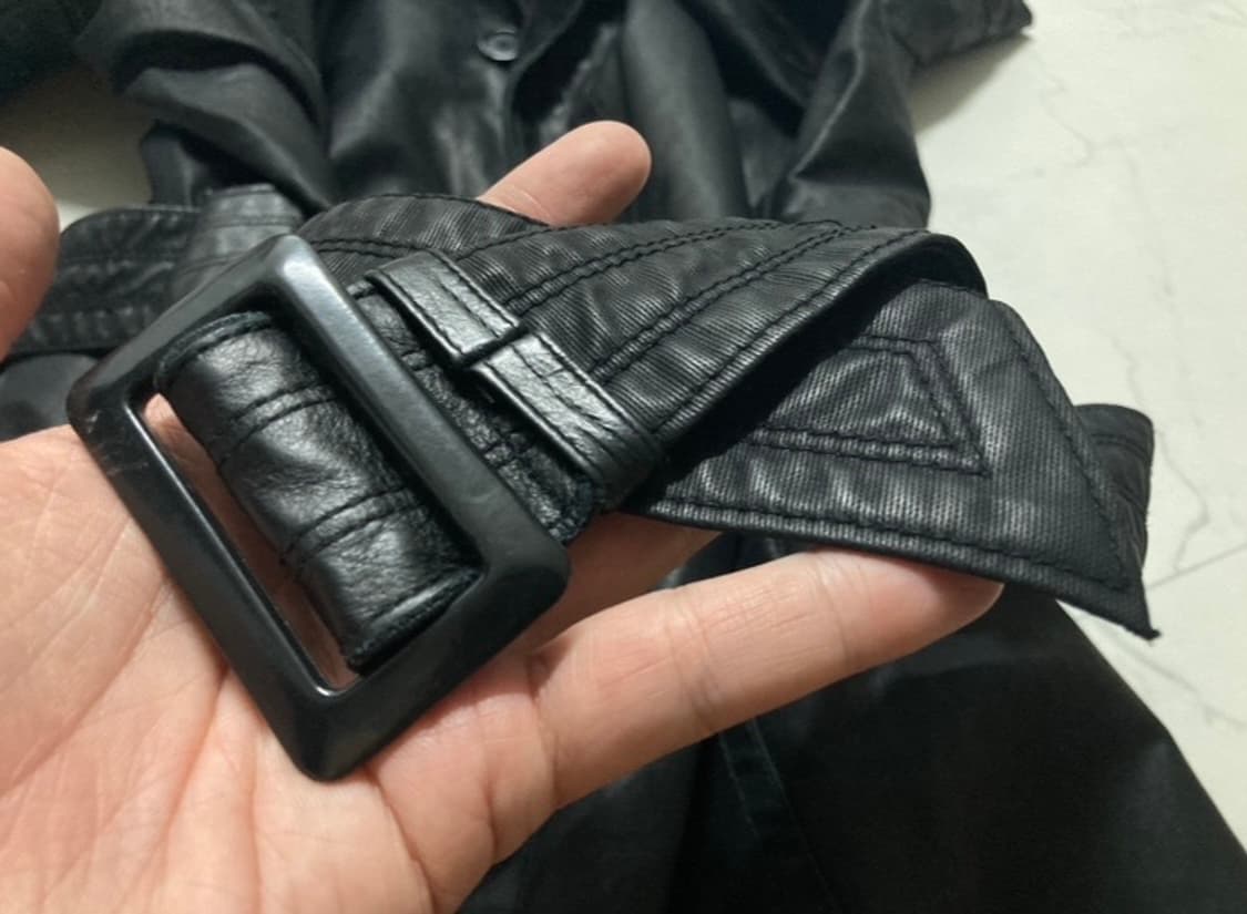 90-00s 옴브루노 코팅 코트 자켓 105-110 상품이미지9