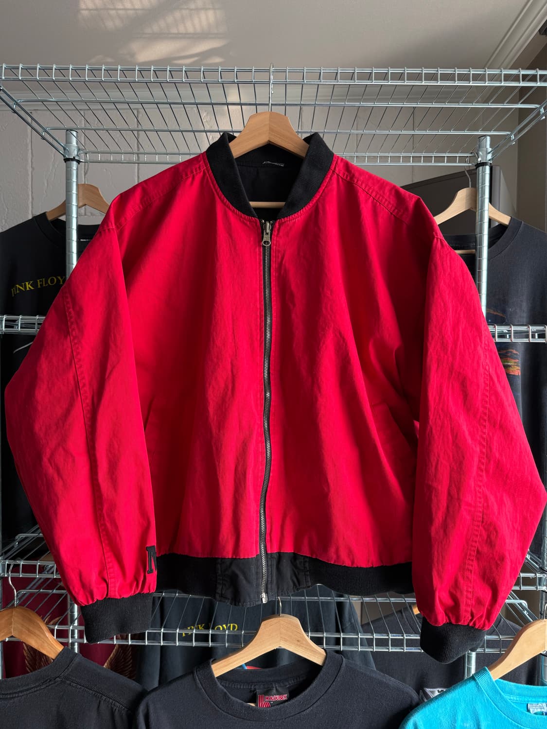 90s Marlboro 리버시블 블루종 상품이미지5