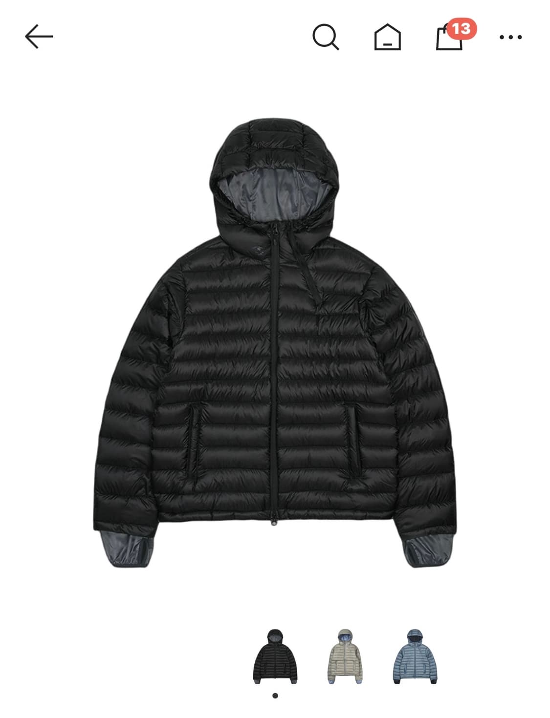 산산기어 서픽스 푸퍼 자켓 1사이즈 상품이미지1