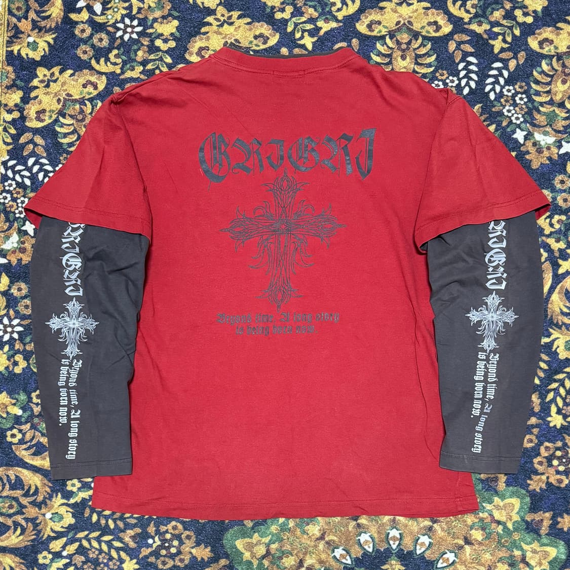 [재패니즈]OriOir 레이어드 스케이터 롱슬리브  상품이미지1