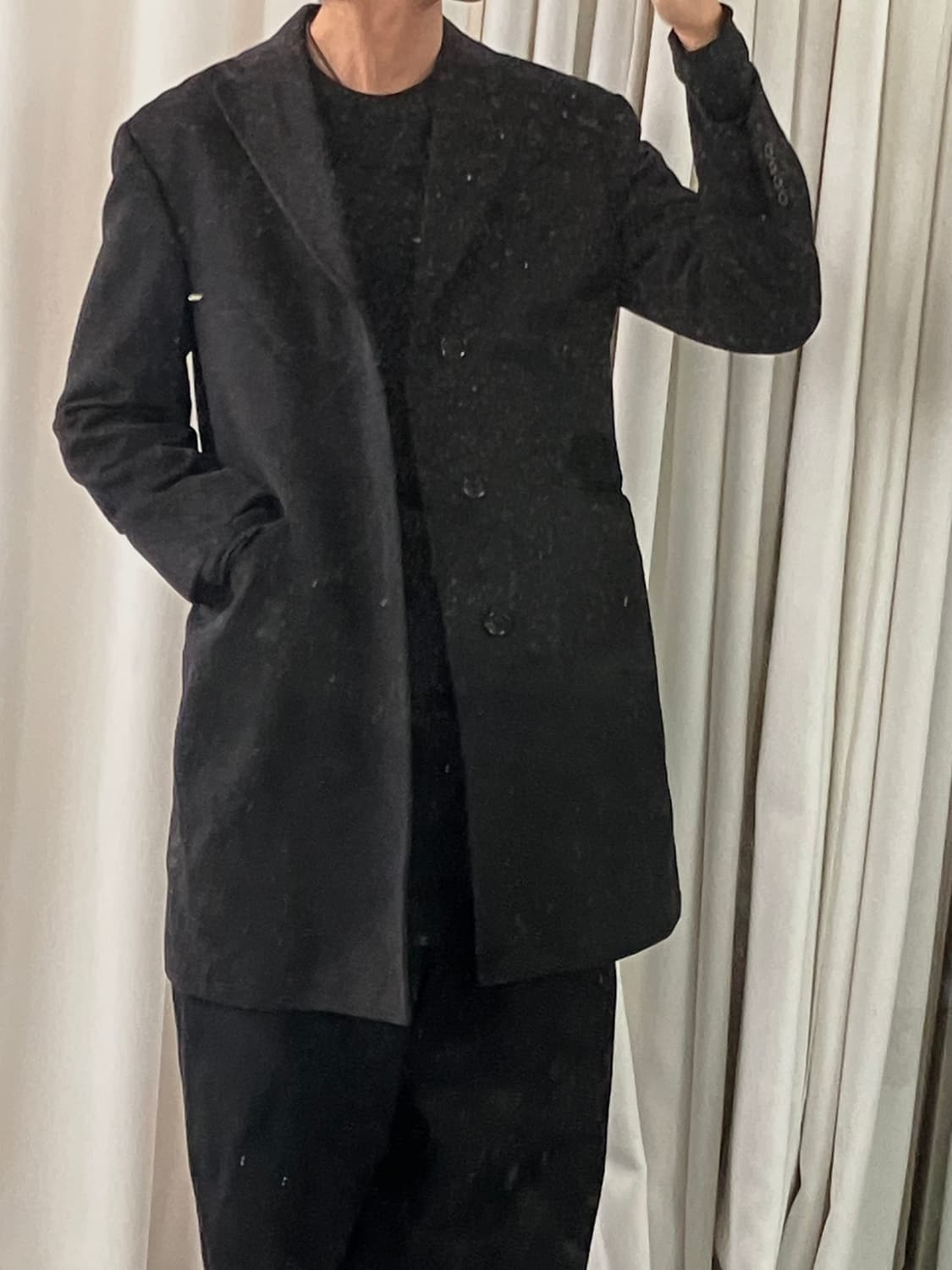 SUIT SELECT 차콜 캐시미어 블레이저 S 상품이미지8