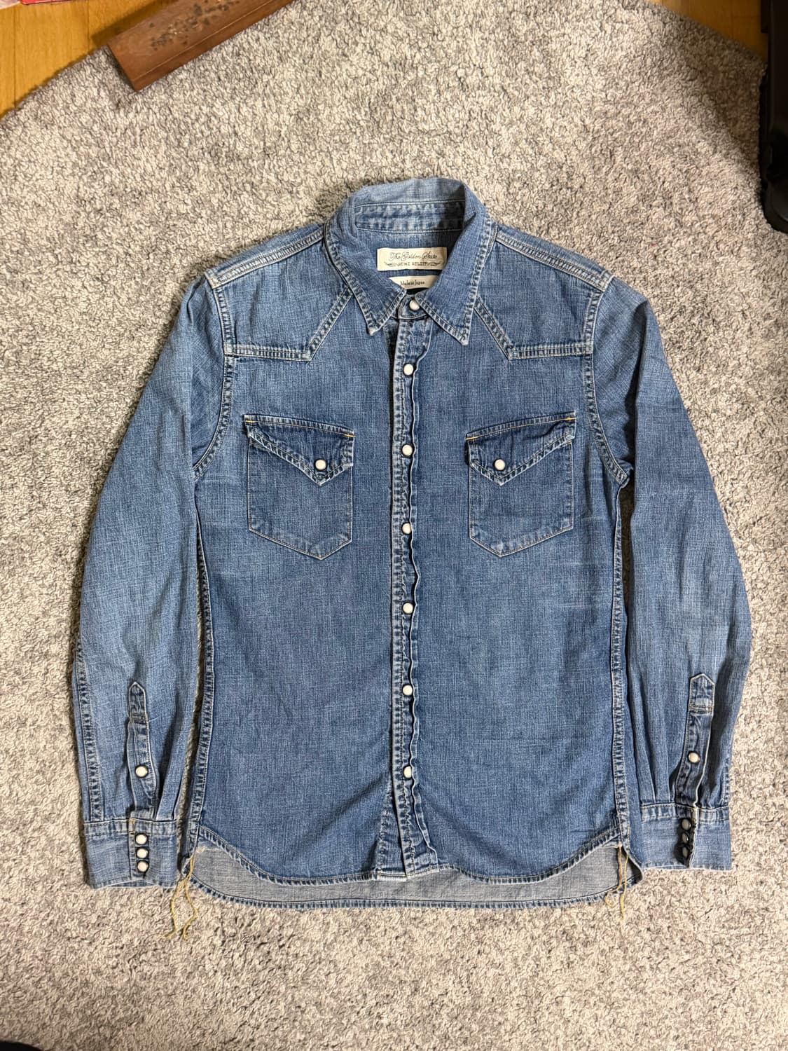 레미 릴리프 웨스턴 데님 셔츠 상품이미지1