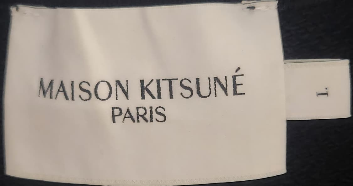 메종키츠네 더블 폭스 맨투맨 L  (100-105) 상품이미지3