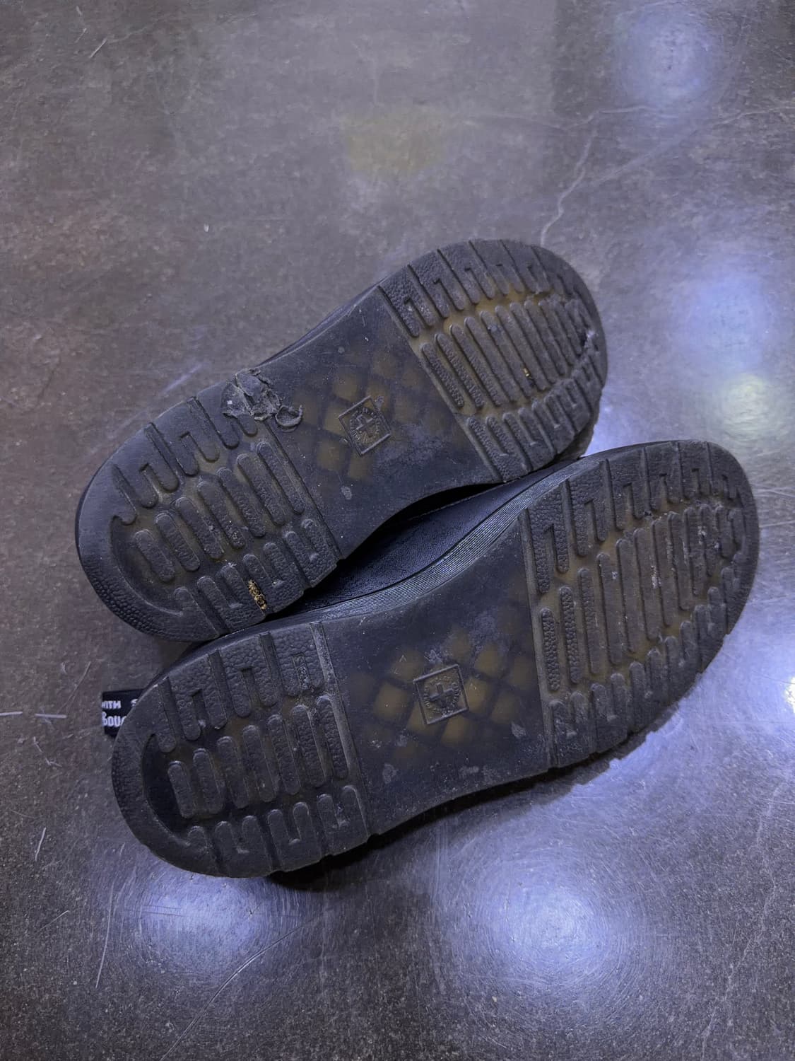 닥터마틴 단테 블랙 레더 지퍼 스니커즈 260 상품이미지7