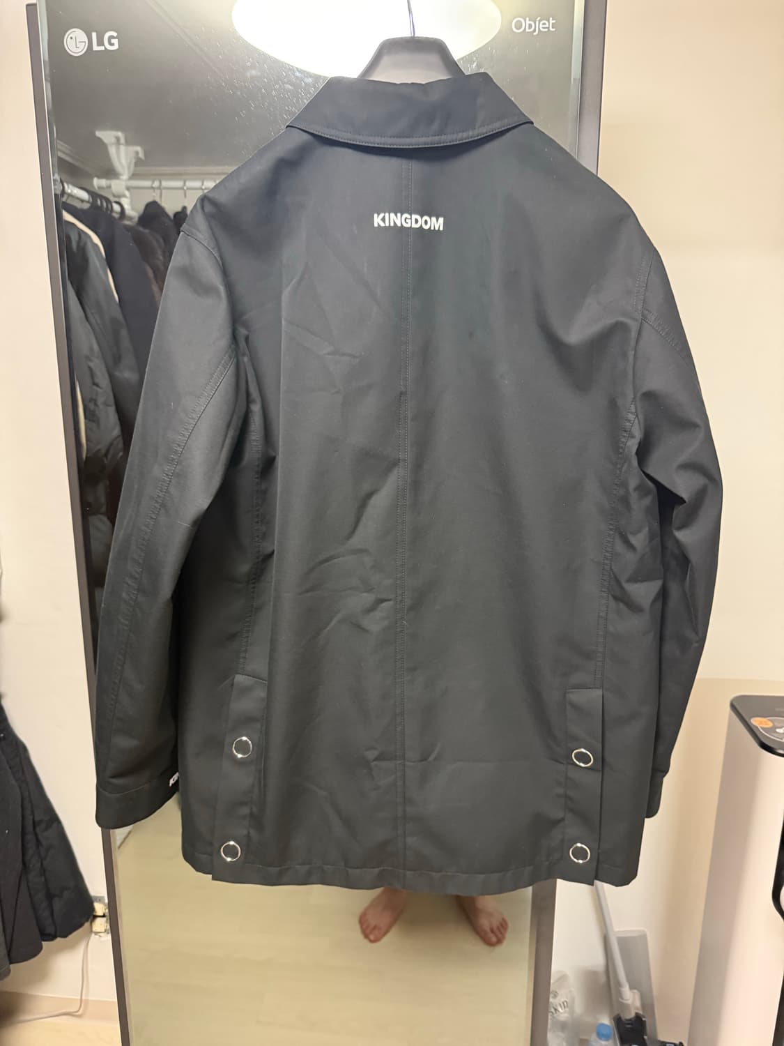 버버리 킹덤 자켓 블랙 50(105) 상품이미지2