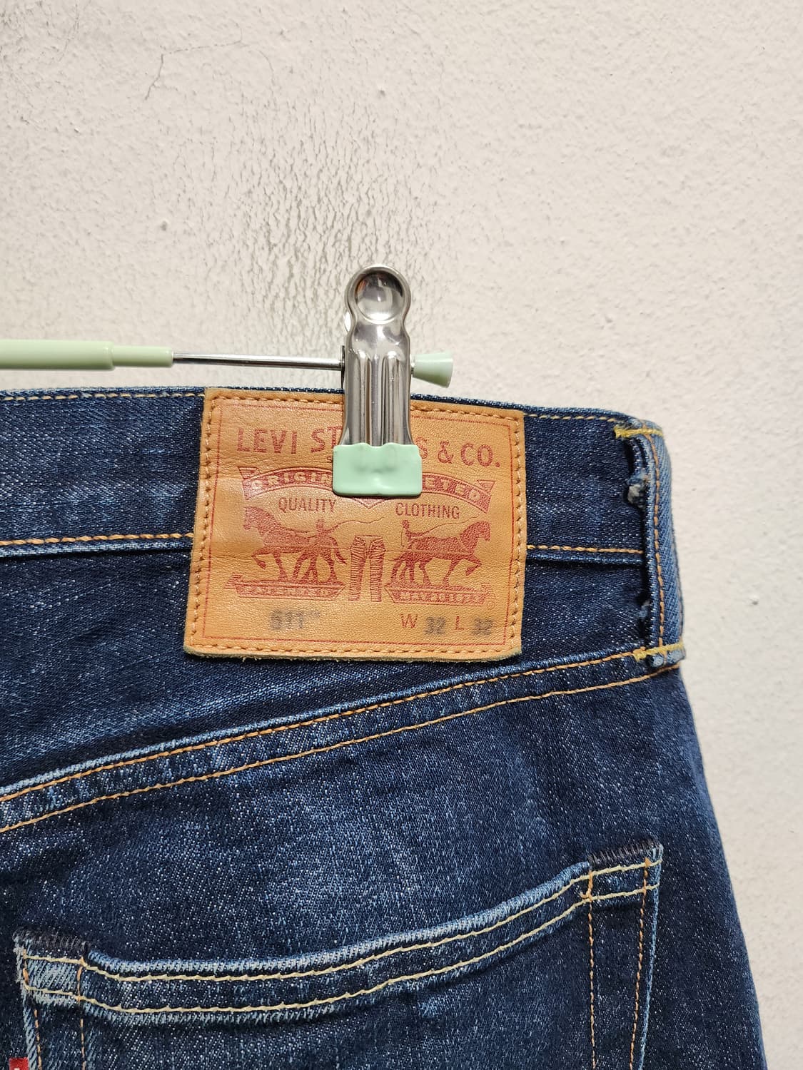 리바이스 511 셀비지 데님 상품이미지3