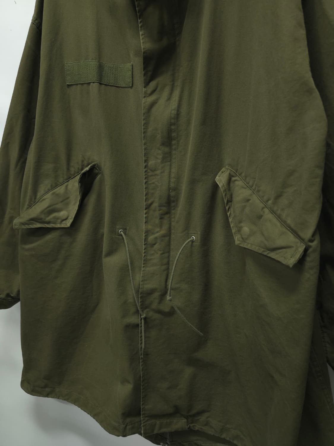 라퍼지스토어 남성 오버핏 피쉬테일 개파카 야상자켓 (105) 상품이미지3