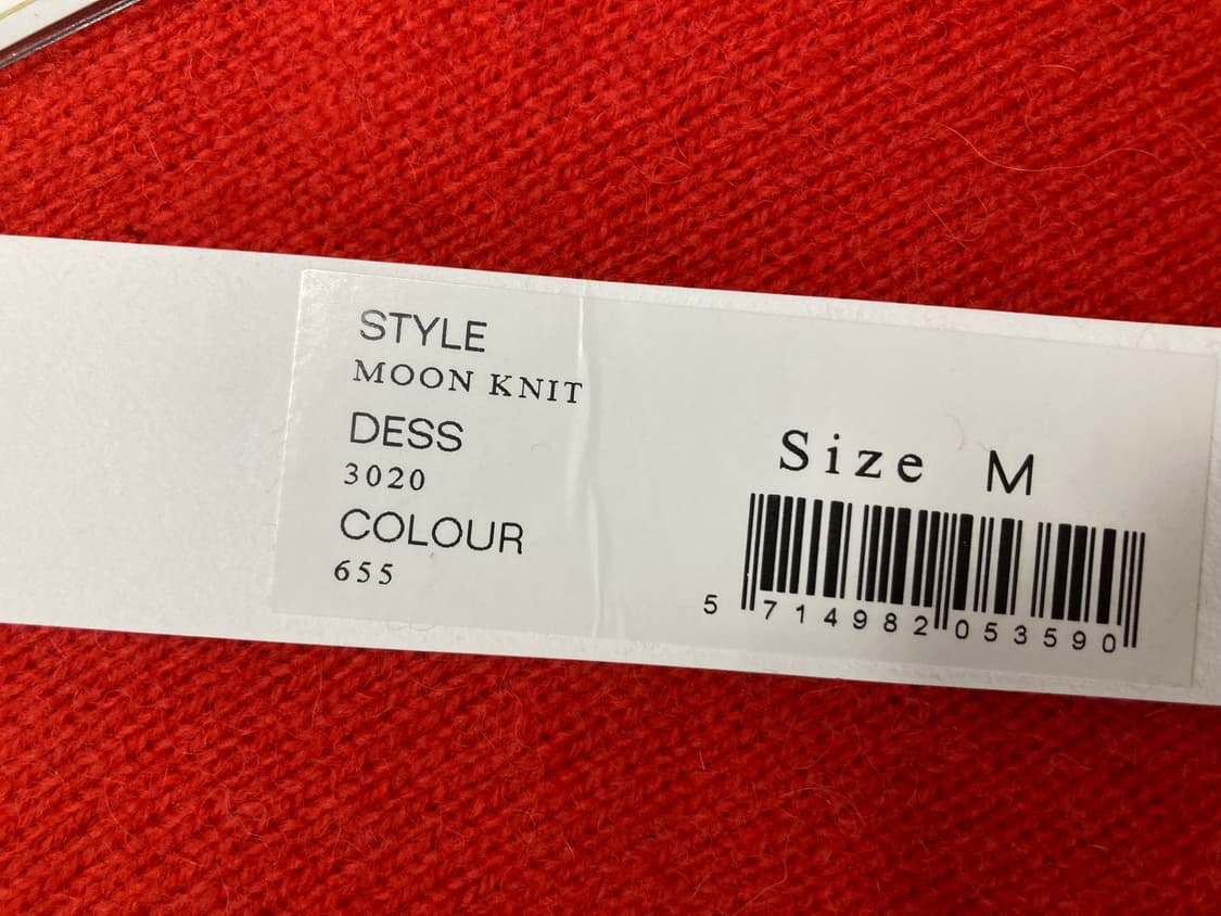 (새상품) 선플라워 알파카 울 니트 스웨터 오렌지 상품이미지5