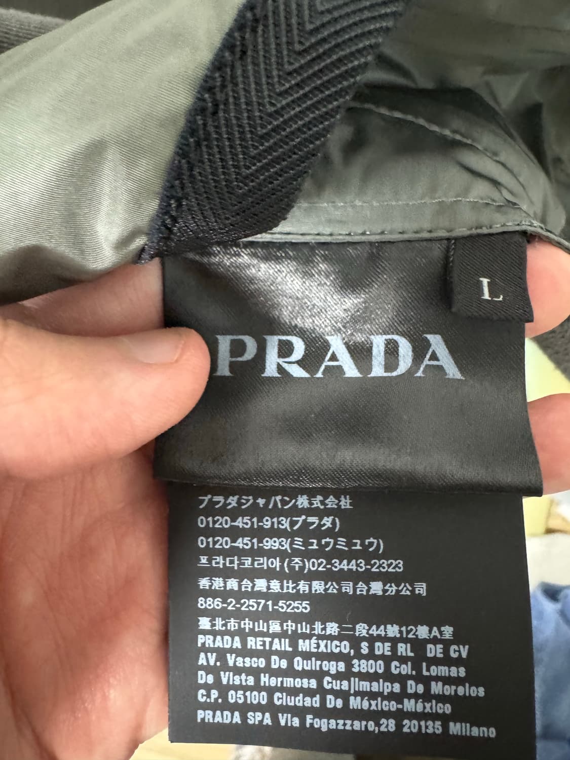 프라다 스포츠 자켓 L 상품이미지4
