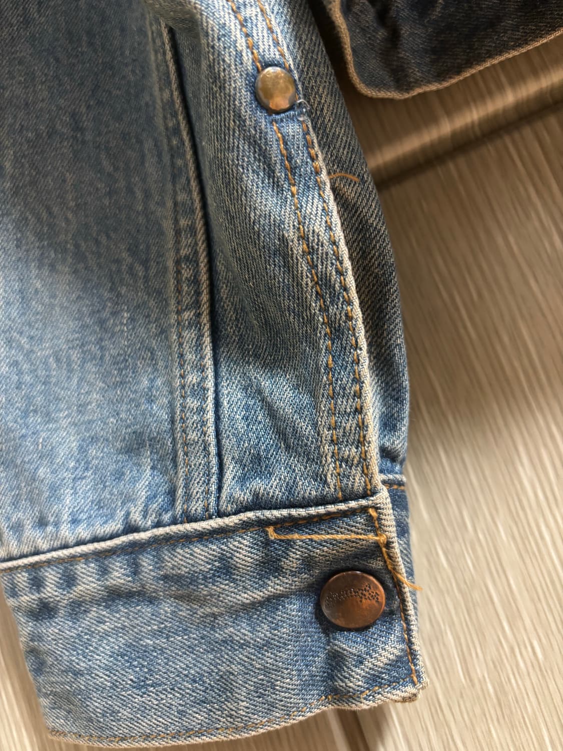 Wrangler 11MJ 90s 일본 복각 ( 50s 존레논 랭글러 ) 상품이미지10