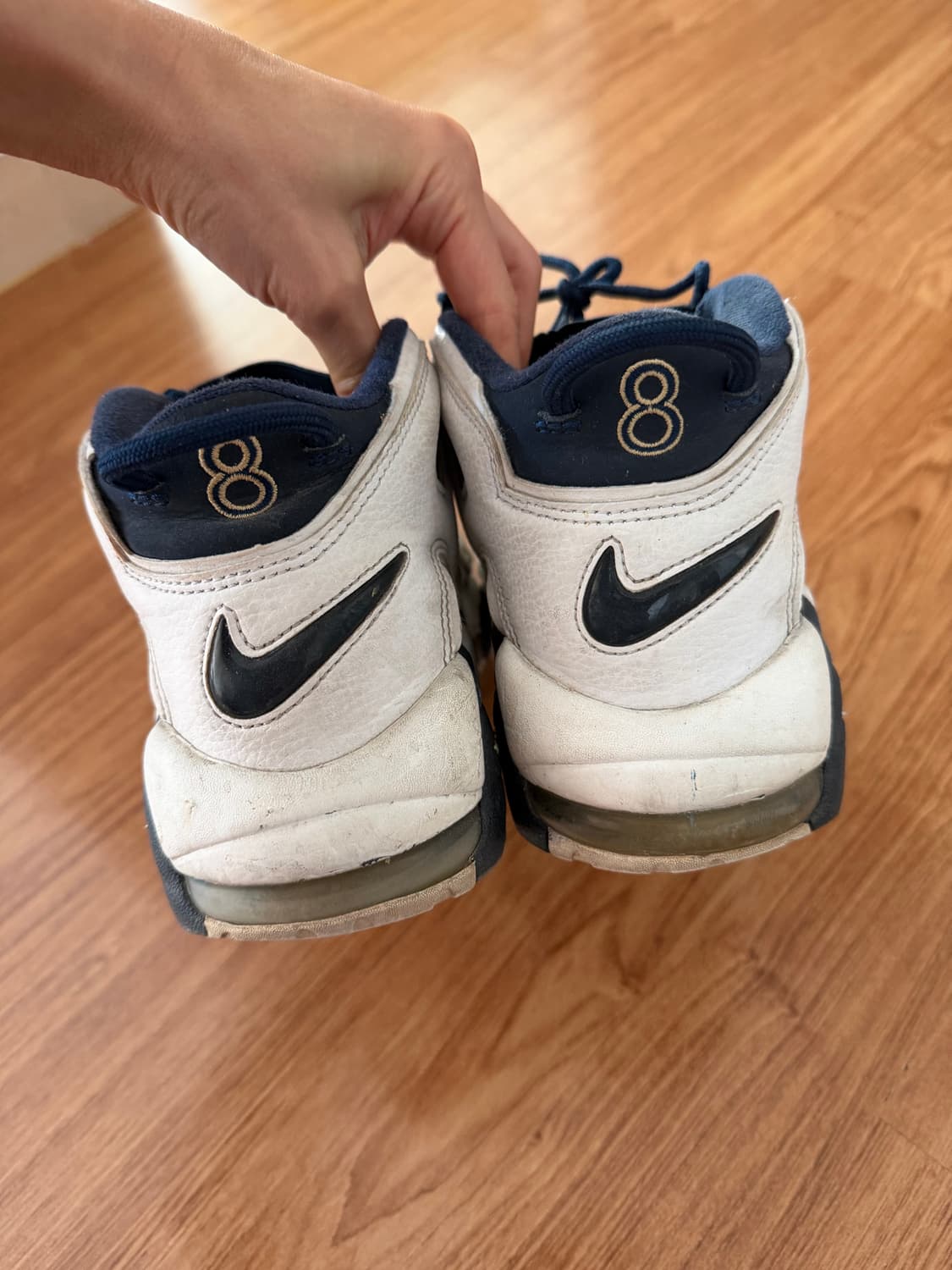 나이키 에어모어 업템포 사이즈 8 상품이미지5