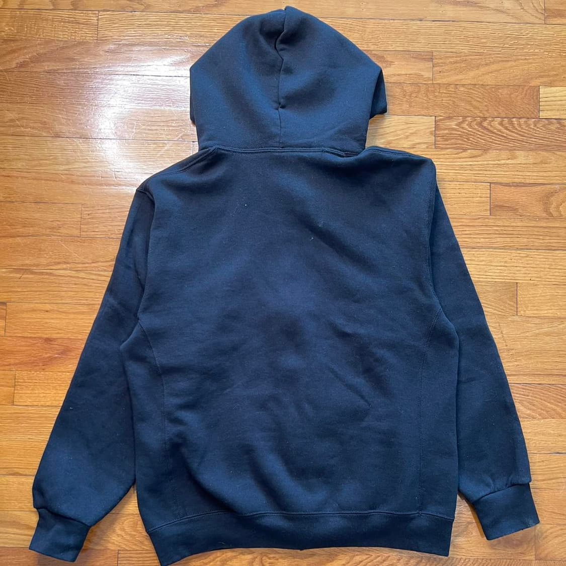 러셀 애슬레틱 스웻 후드집업 블랙 상품이미지4