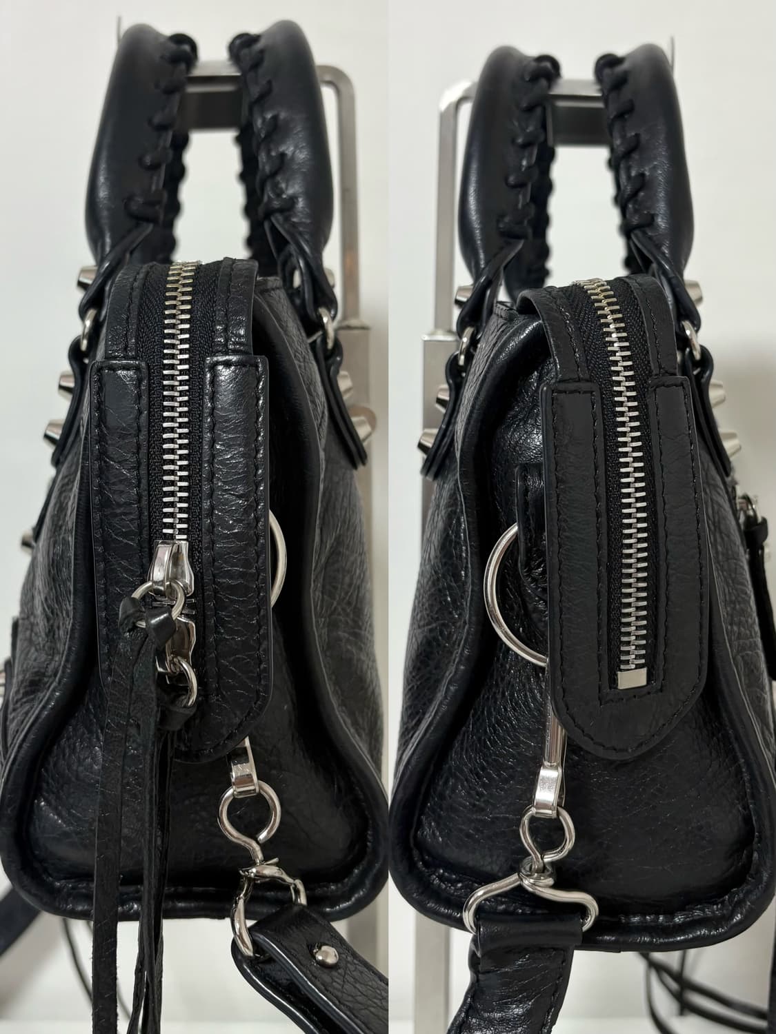 발렌시아가 모터백 미니 블랙 상품이미지10