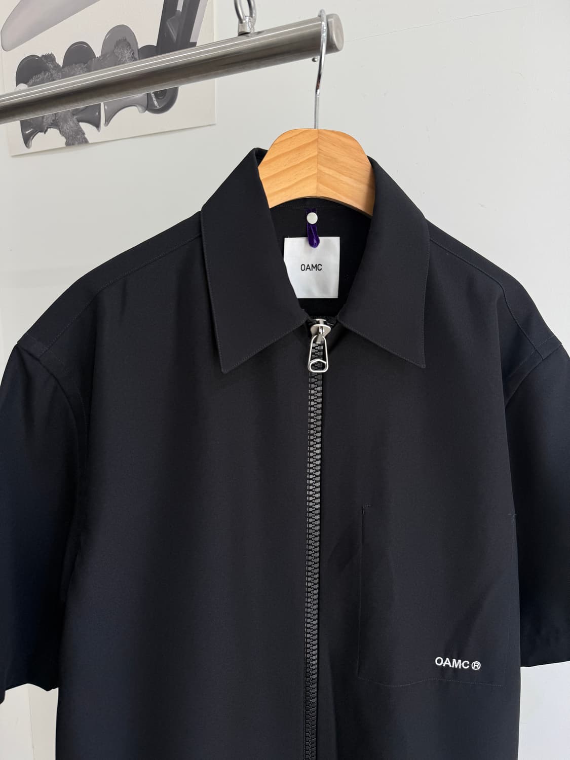OAMC (Made in Italy) 반팔 집업 셔츠  상품이미지2