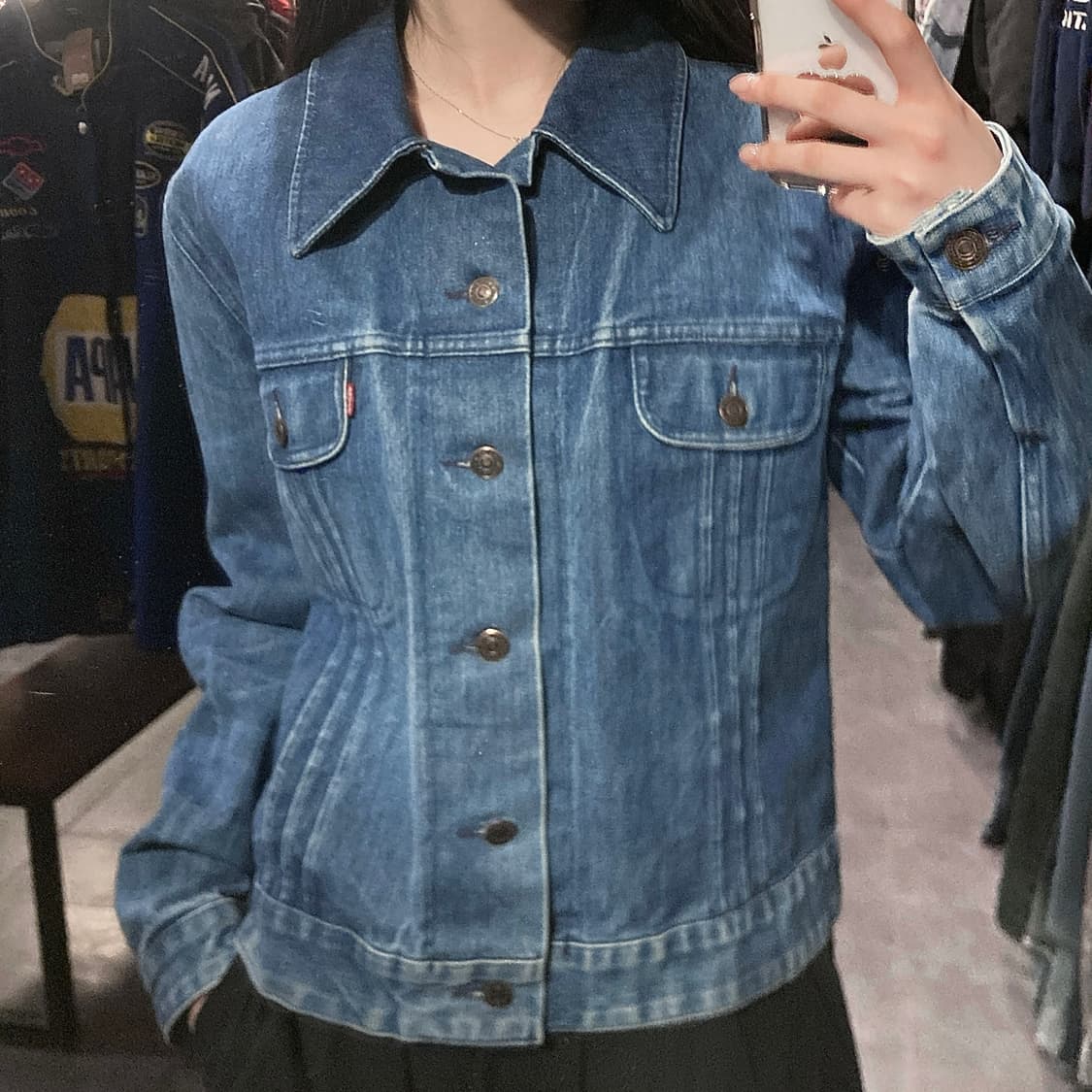 [IM] Levi's 리바이스 데님 트러커 자켓 중청 상품이미지2