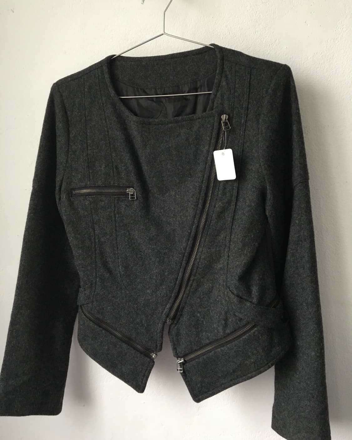 Woolen rider jacket 상품이미지4