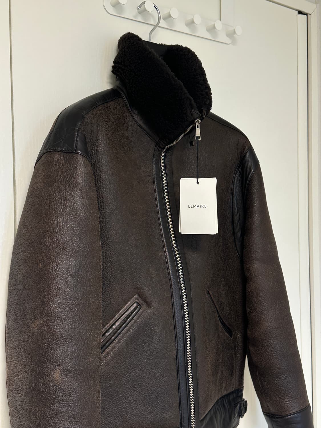 [S] 르메르 18FW 시어링 레더 자켓 상품이미지6