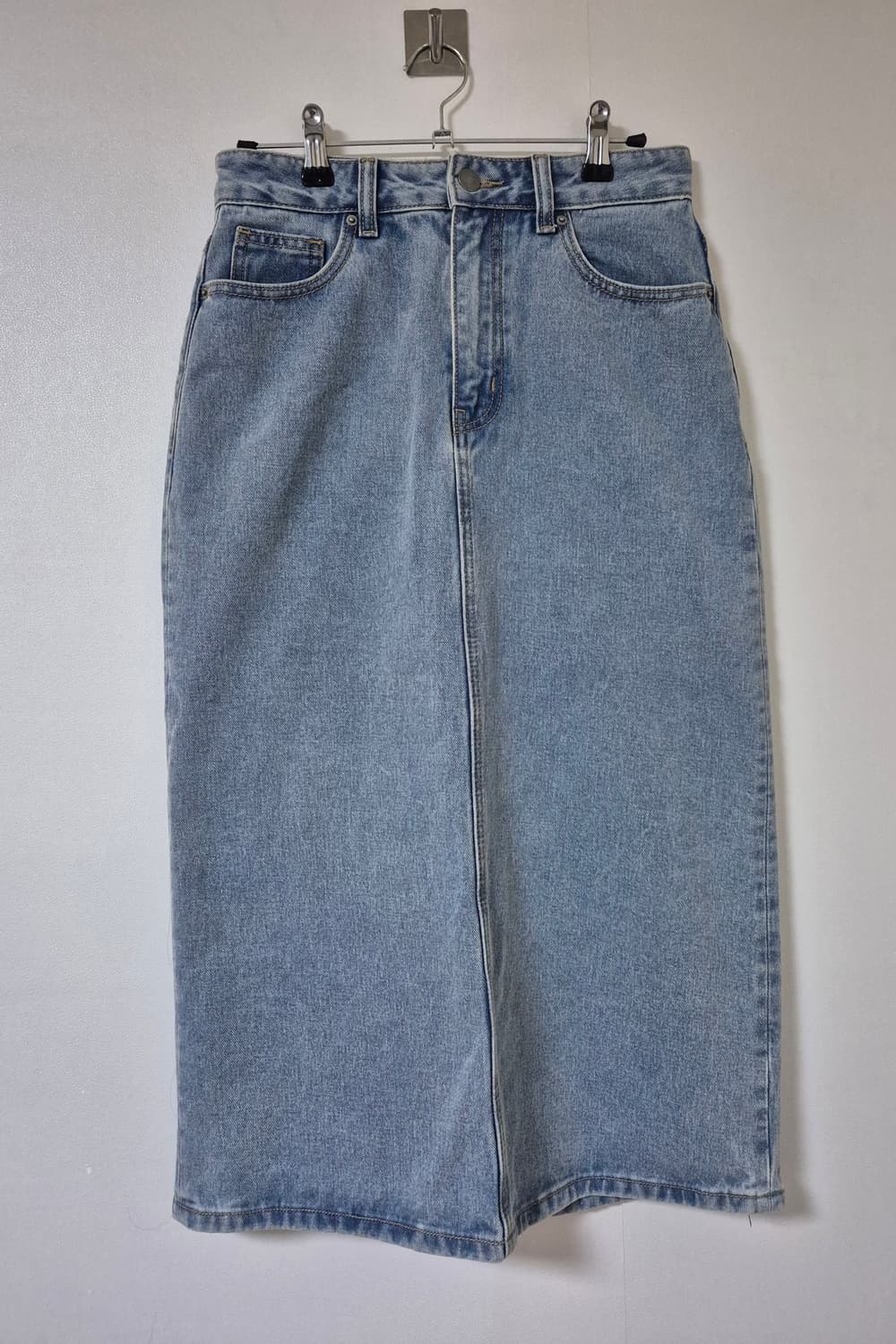 무신사스탠다드 우먼즈 데님 미니 스커트 상품이미지1