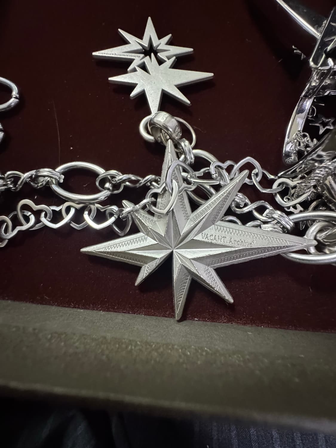 VACANT STAR KEYRING SILVER 상품이미지5