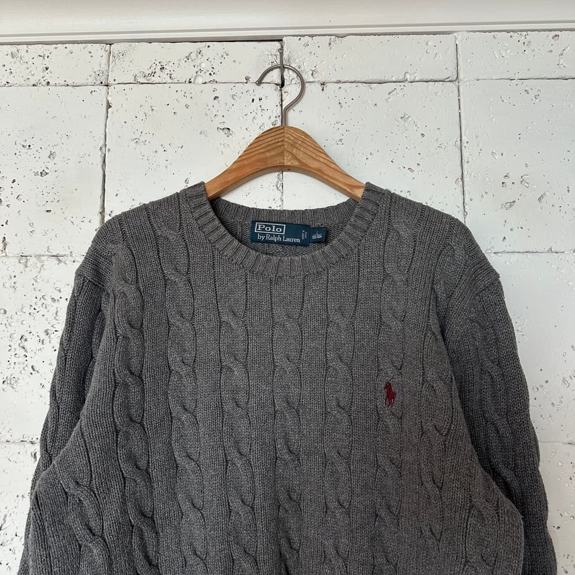 L 폴로 랄프로렌 코튼 니트 상품이미지2