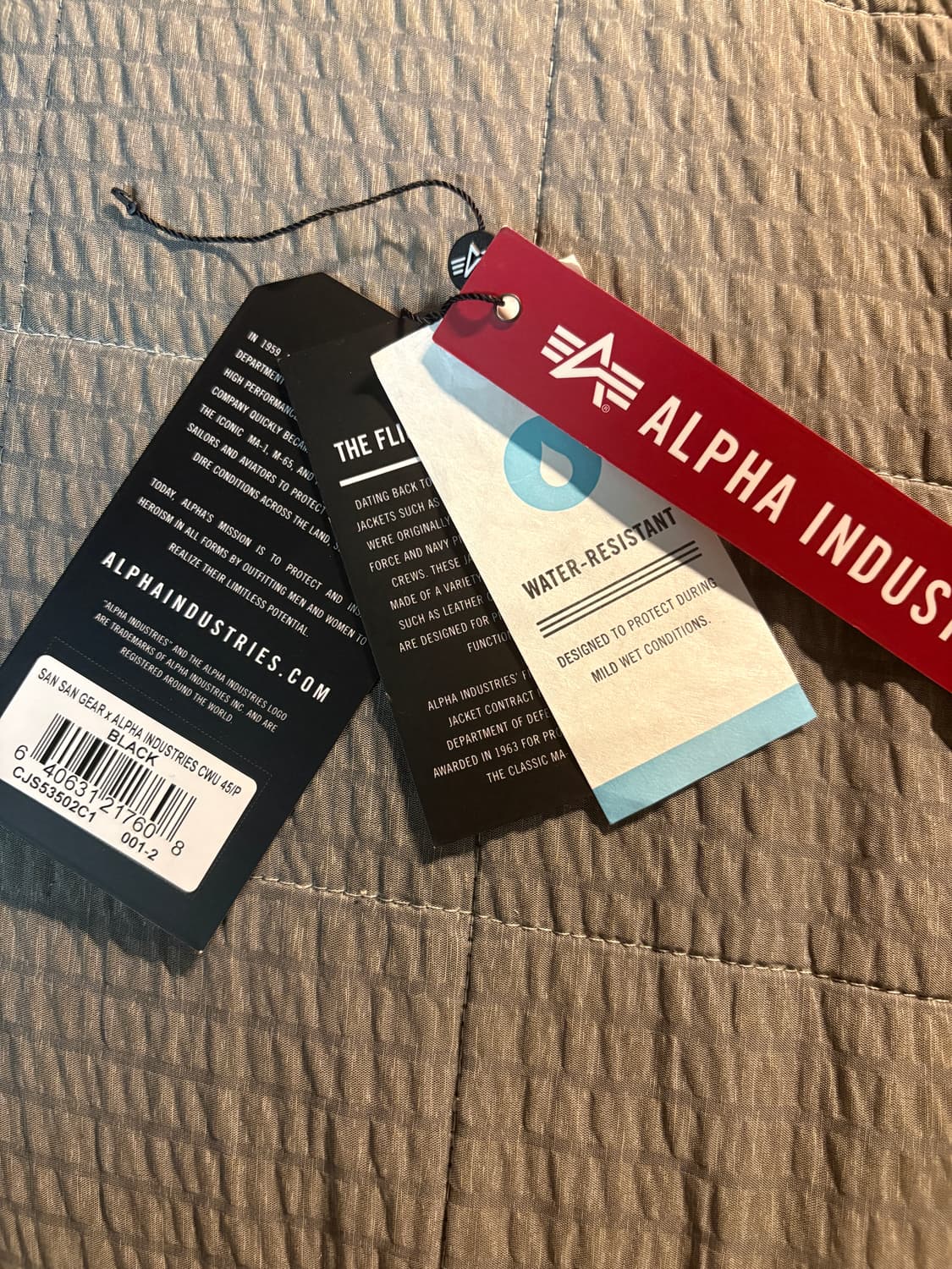 산산기어 알파인더스트리 자켓 상품이미지2