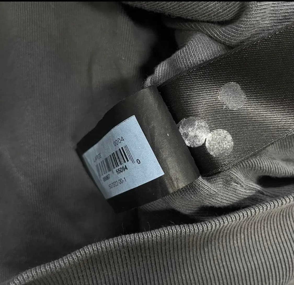 이지 갭 Yeezy gap 후드집업 다크 그레이 L 상품이미지4