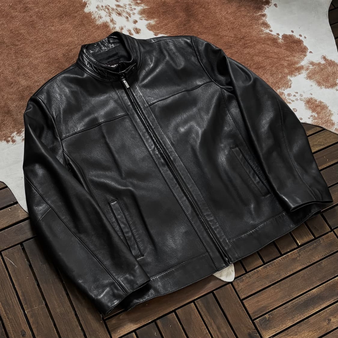 Ecrase 레더 바이크 자켓 양가죽 100% 상품이미지2
