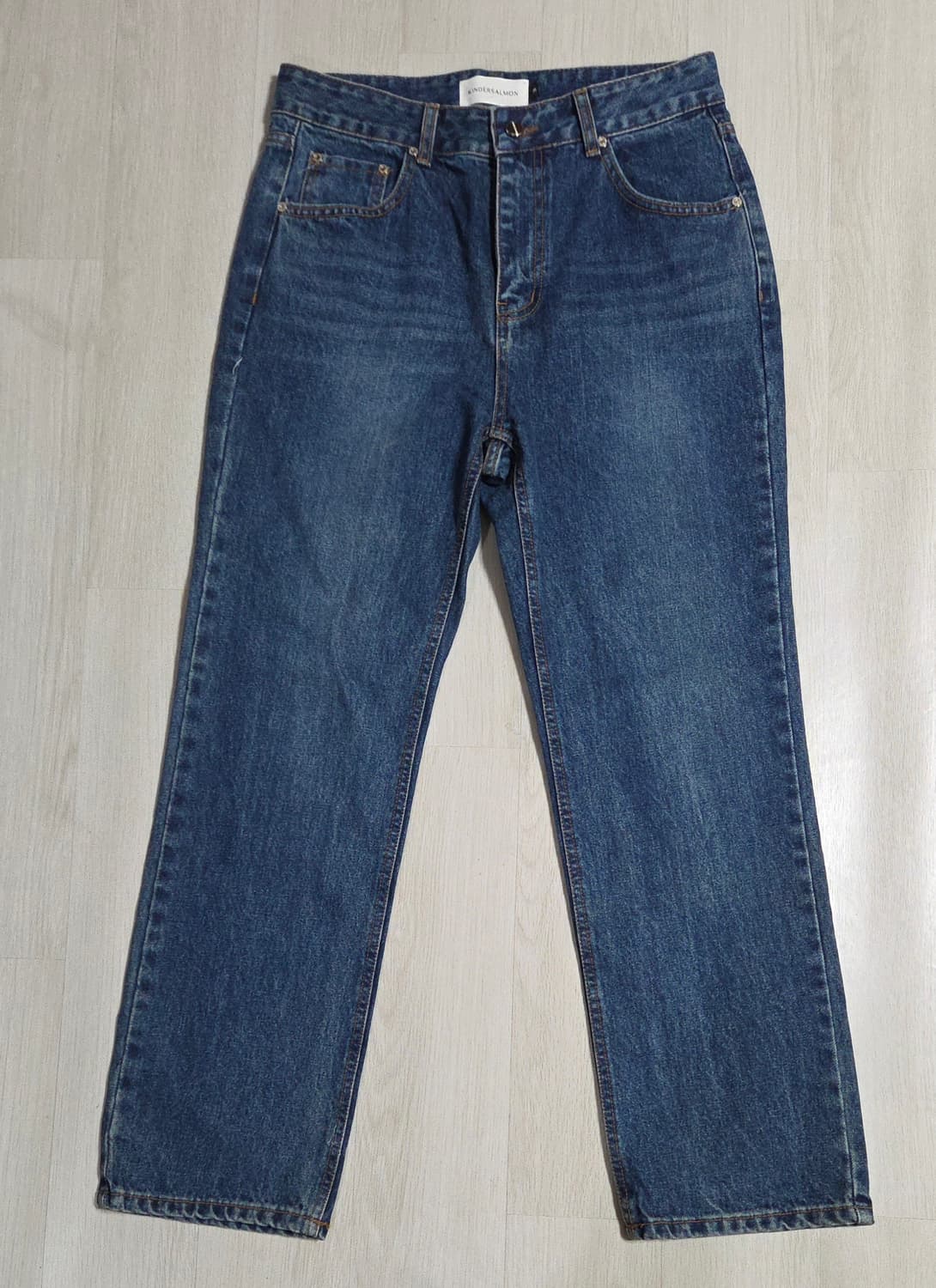 (착샷) 킨더살몬 데님 청바지 상품이미지1