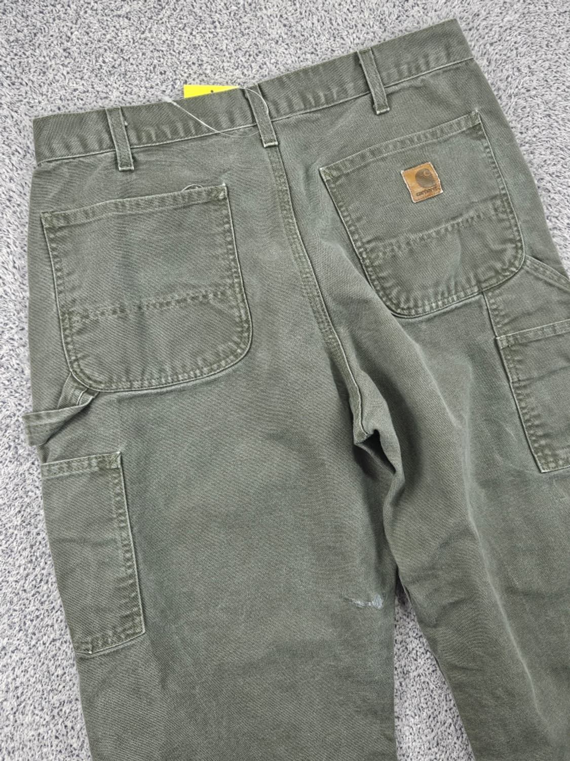 칼하트 덕캔버스 싱글니 카펜터 워크팬츠 ( 33X30 ) / 11734 상품이미지9