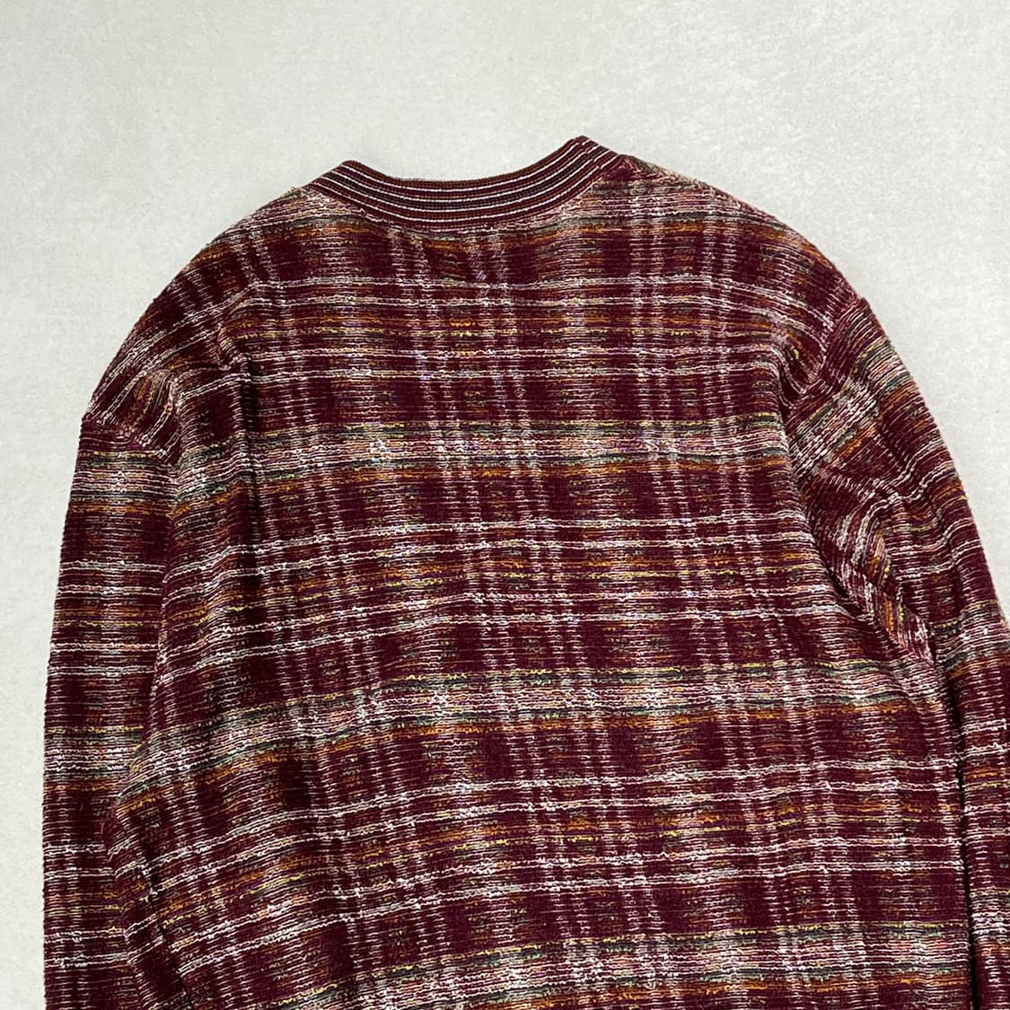 미쏘니 체크 케이블 니트 s08942 상품이미지4