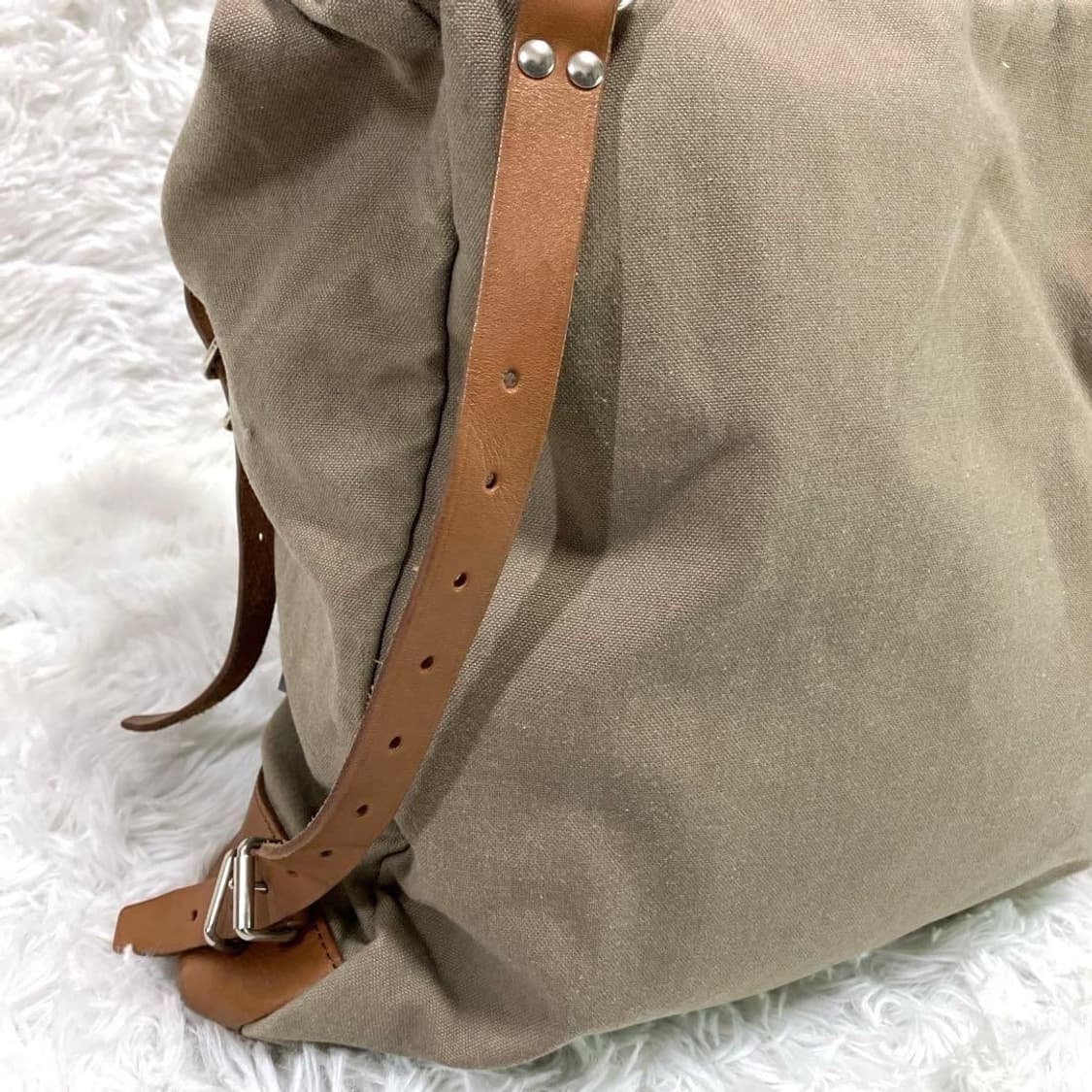 요시다 포터 캔버스 가죽 백팩 상품이미지5