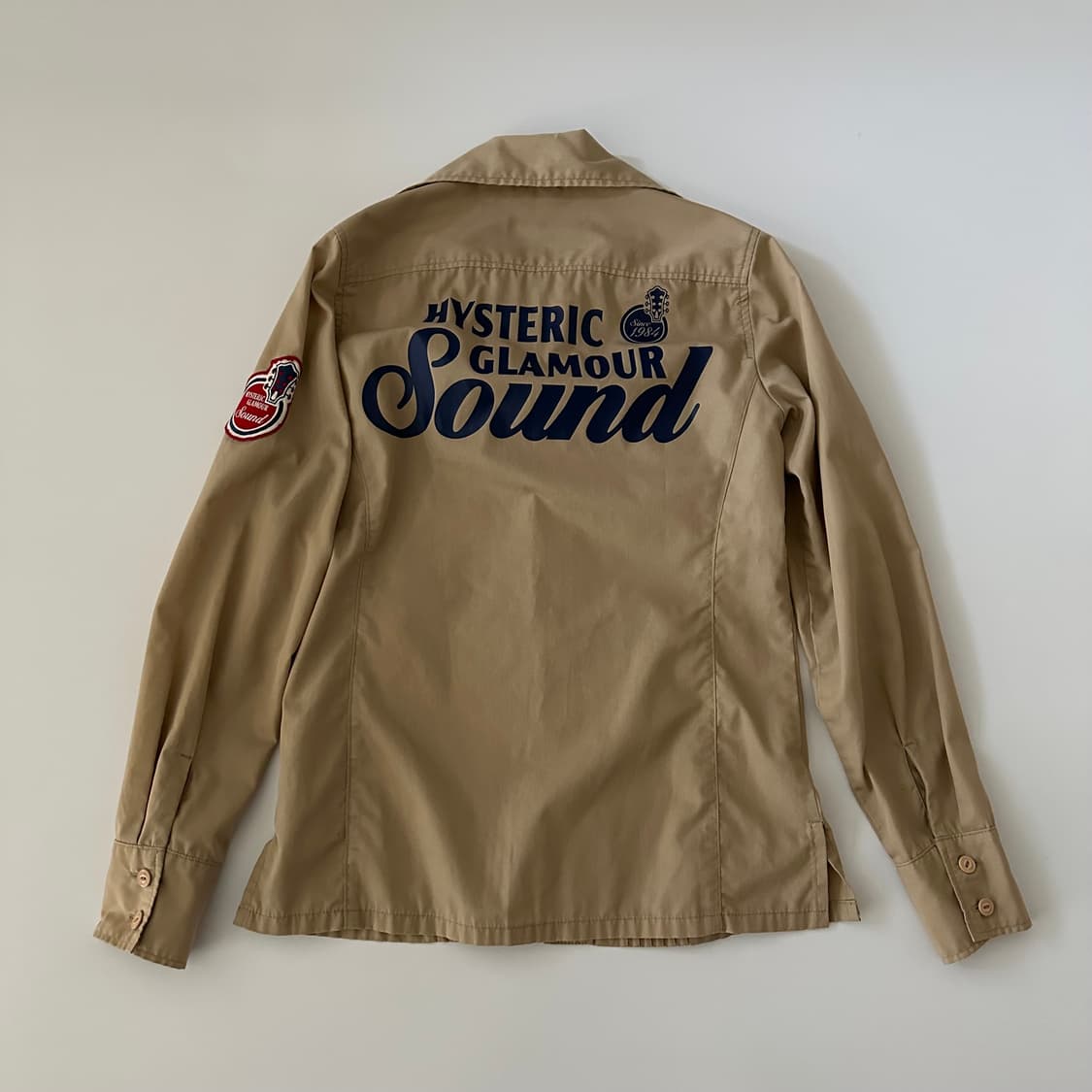 히스테릭글래머 hysteric glamour 로고 셔츠 상품이미지2