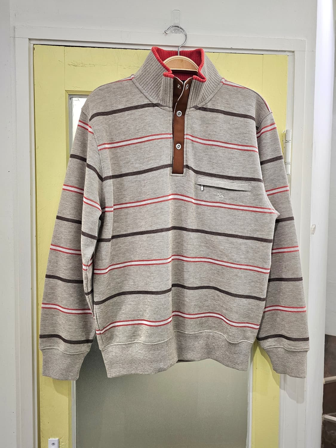 POLO 하이 헨리넥 니트 상품이미지1