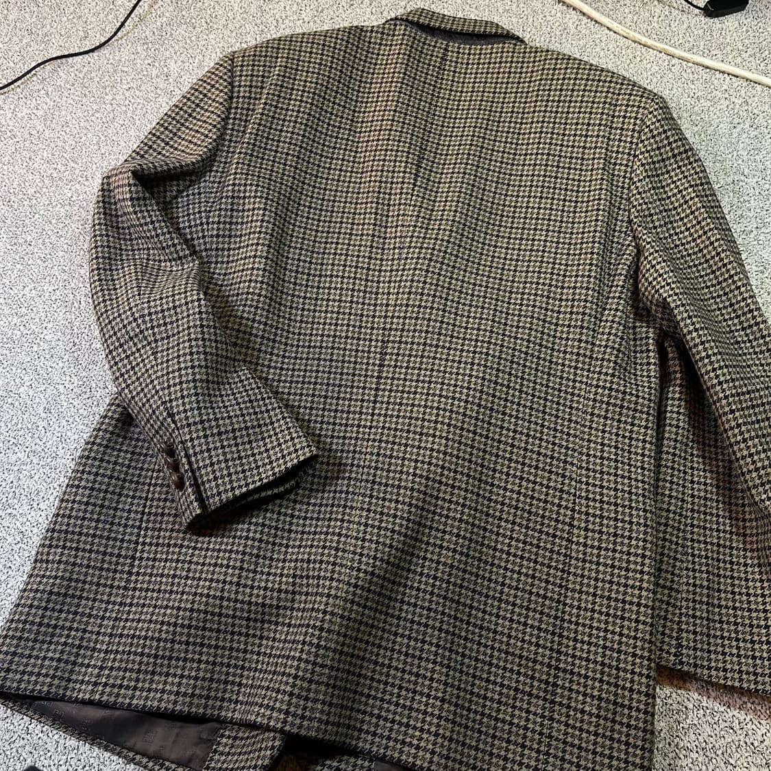 지방시 하운드 체크 울 블레이저 자켓 상품이미지3