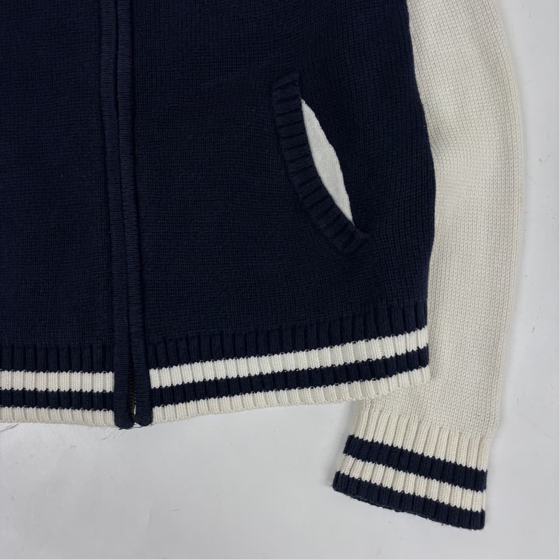 타미힐피거 니트 집업 상품이미지5