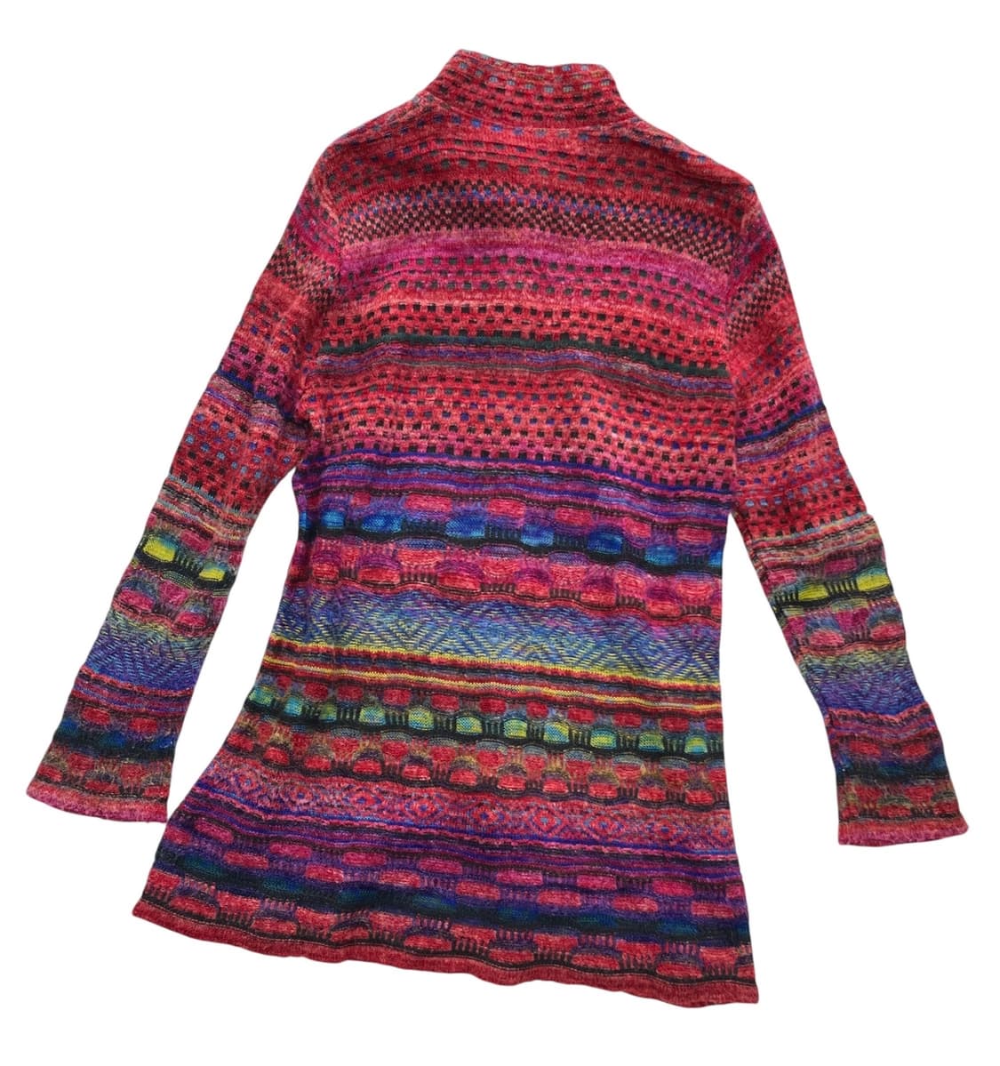 JPN 일본 빈티지 아오이우유 레이어드 모리걸 여리핏 니트 봄 가디건 상품이미지4