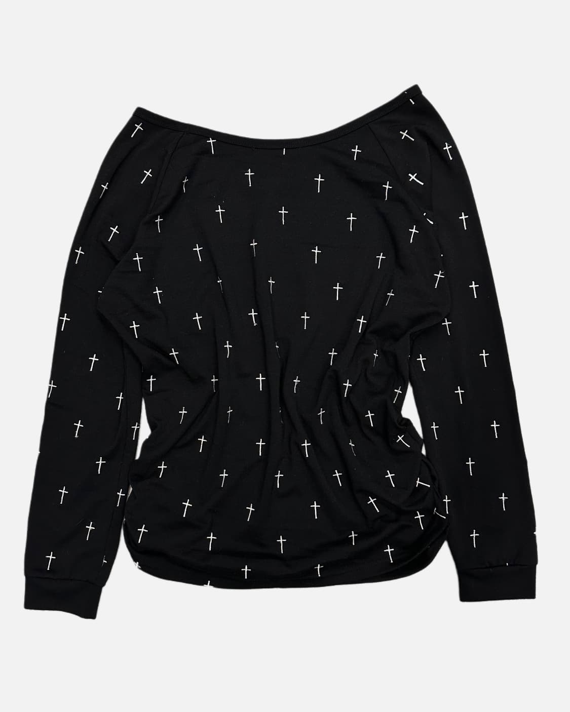 cross pattern raglan t-shirt 상품이미지4