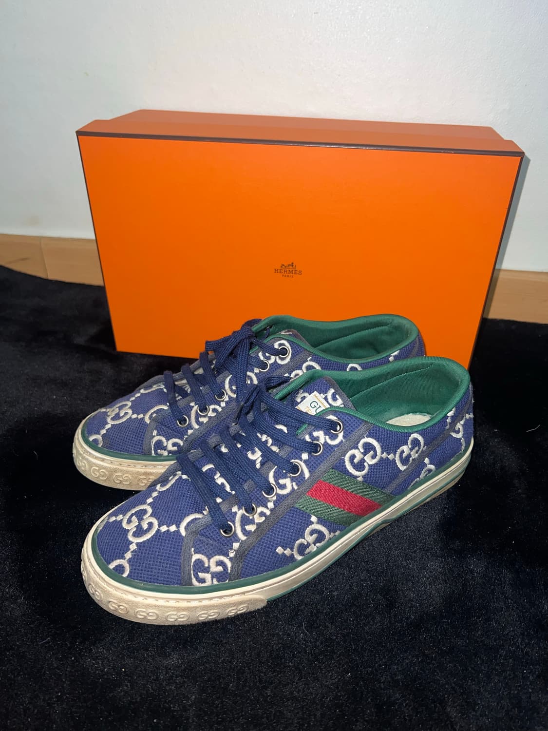GUCCI Tennis 1977 Blue red 270 상품이미지3