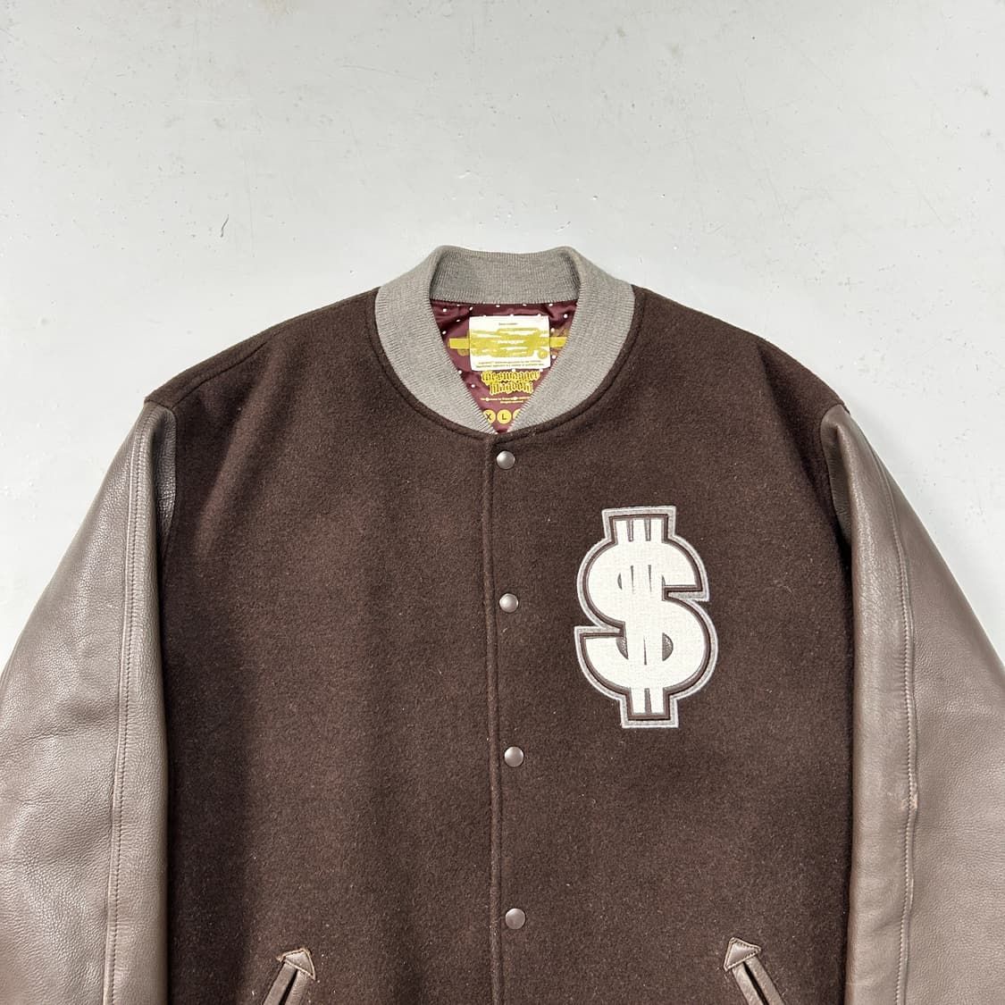 스와거 05AW 킹덤 레더 스타디움자켓  상품이미지4