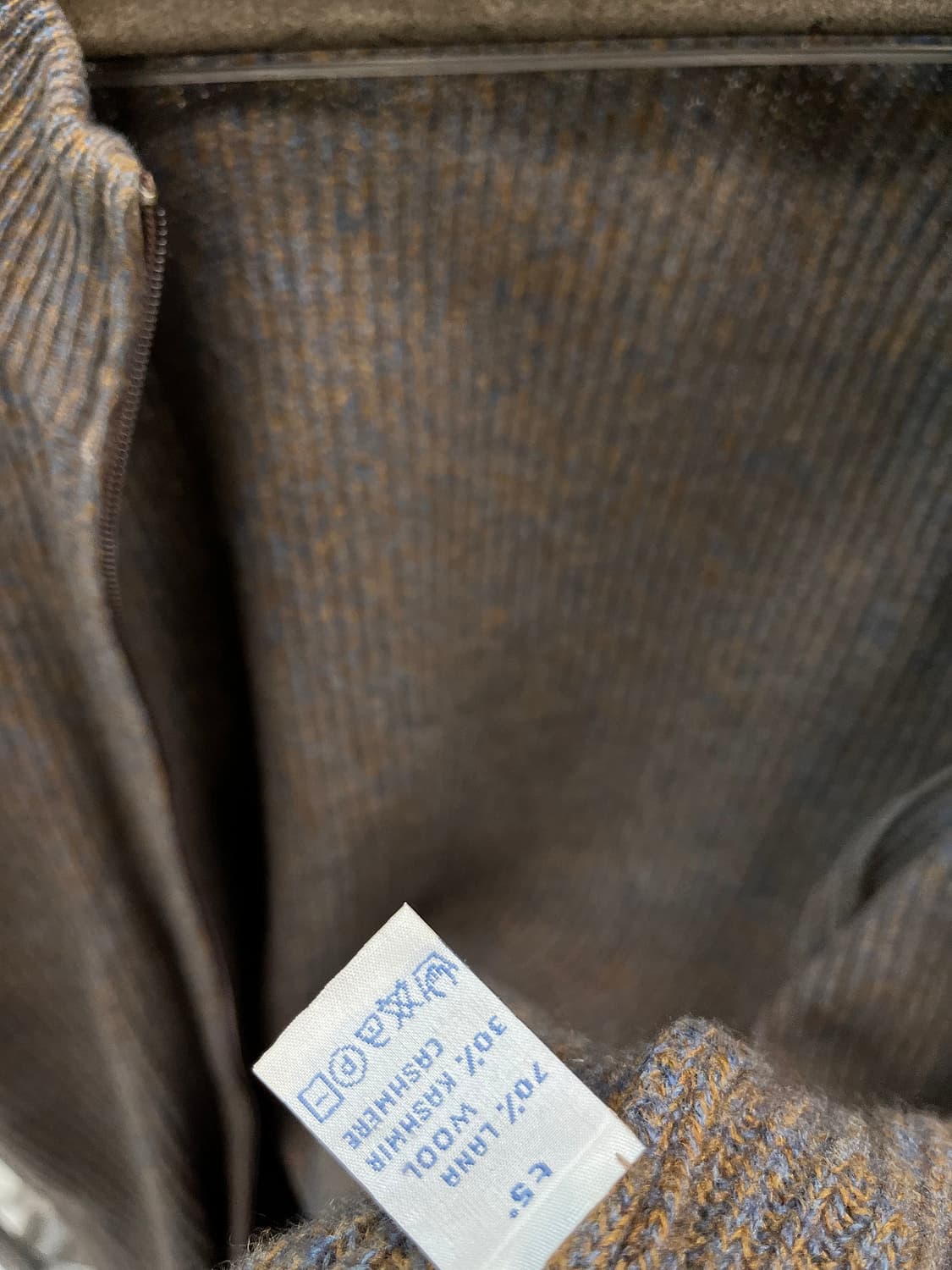 115) 조르지오베네티 캐시미어 니트집업  상품이미지6