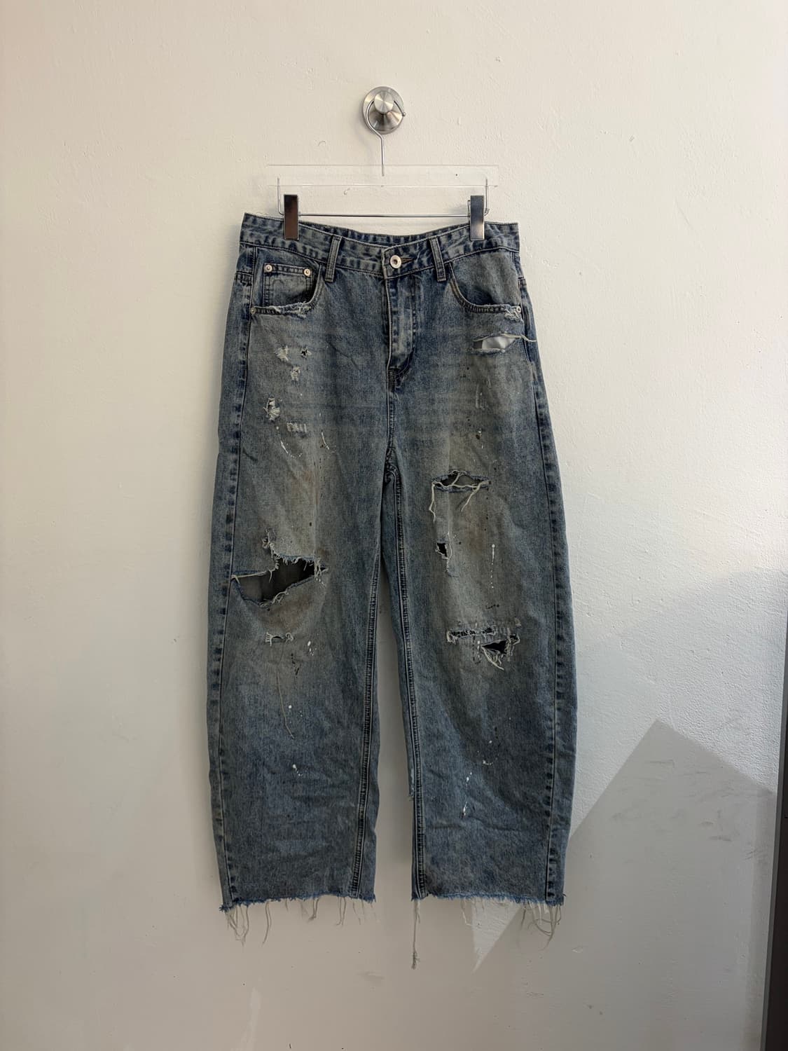 빈티지 커스텀 데님팬츠 상품이미지3