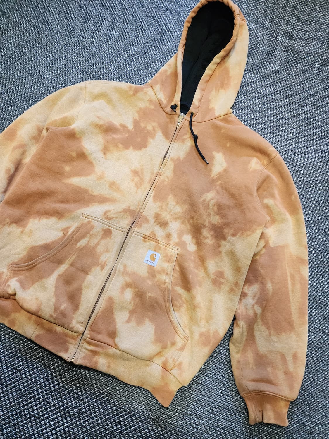 칼하트 타이 다이 후드 집업 M 상품이미지9