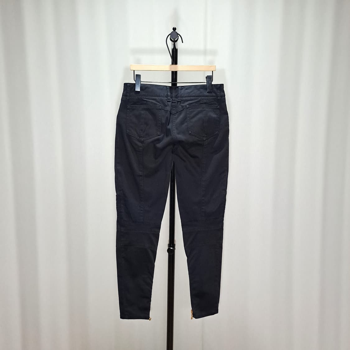 (여성 택포) 발망 바이커 코튼 팬츠 36 B662 상품이미지4